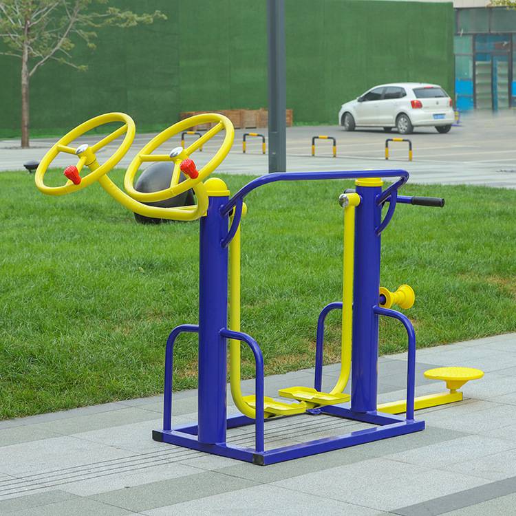 公园小区户外健身器材老年人锻炼体育运动漫步机健身路径体育器材(图8)